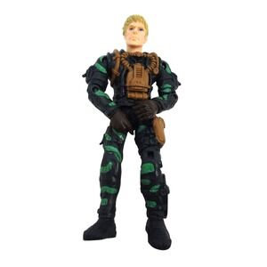 Marcus Rip Dundee 2003 from Elite‎ Sea Squad, Lanyard The Corps, a GI Joe toy